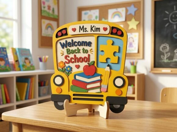 Download Back to School Stand Sign Custom - Back to school Collection